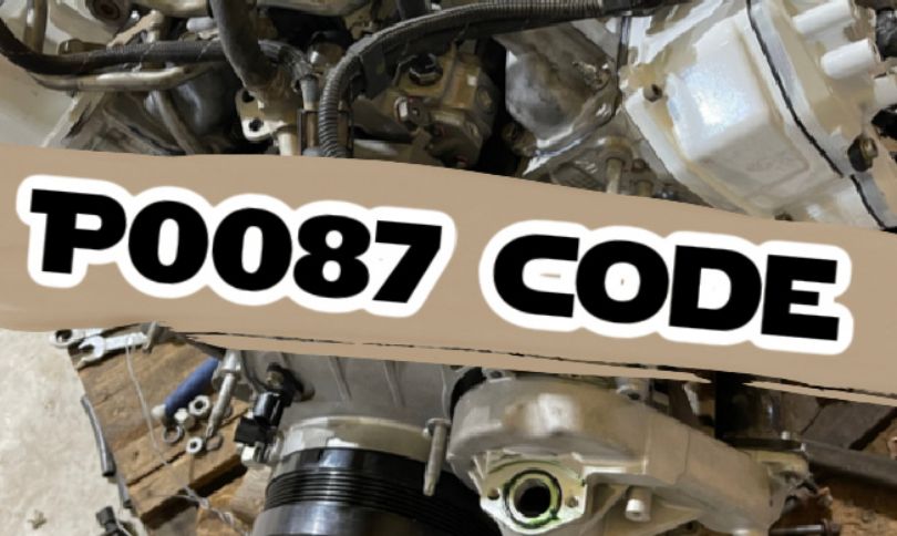 Duramax P0087 Fuel Pressure Code